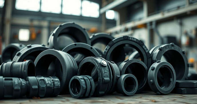 Borracha para Acoplamento: Vantagens e Aplicações Borracha para Acoplamento: Vantagens e Aplicações